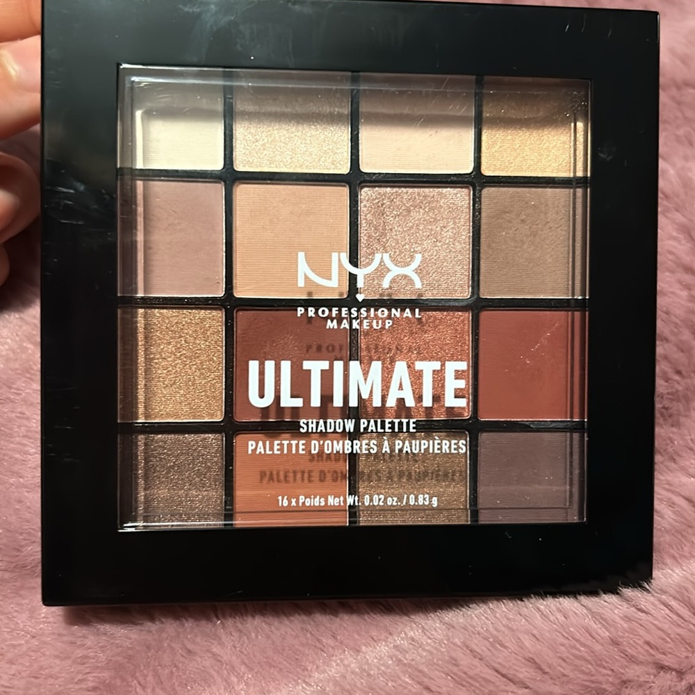 NYX ultimate shadow palette- warm neutrals